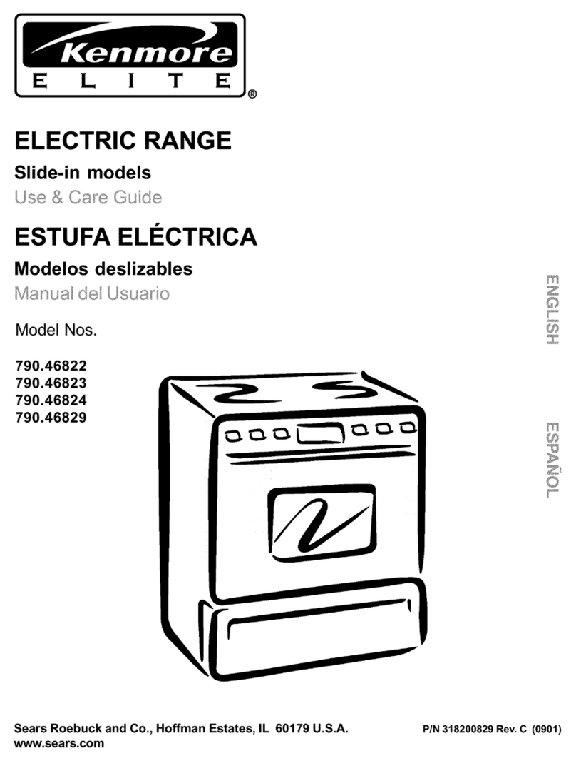 Kenmore 790.46822 Use & care guide