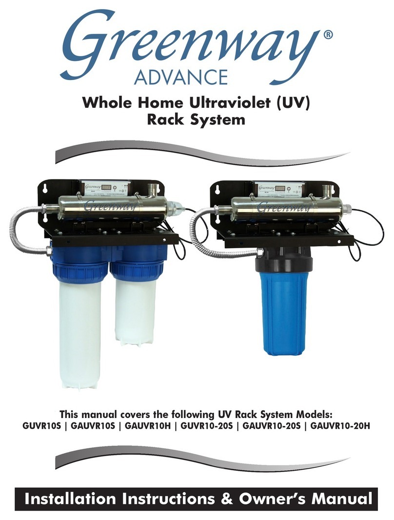 Greenway Home Products GUVR10S Installation instructions & owner's manual