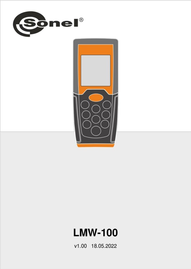 Sonel LMW-100 manual