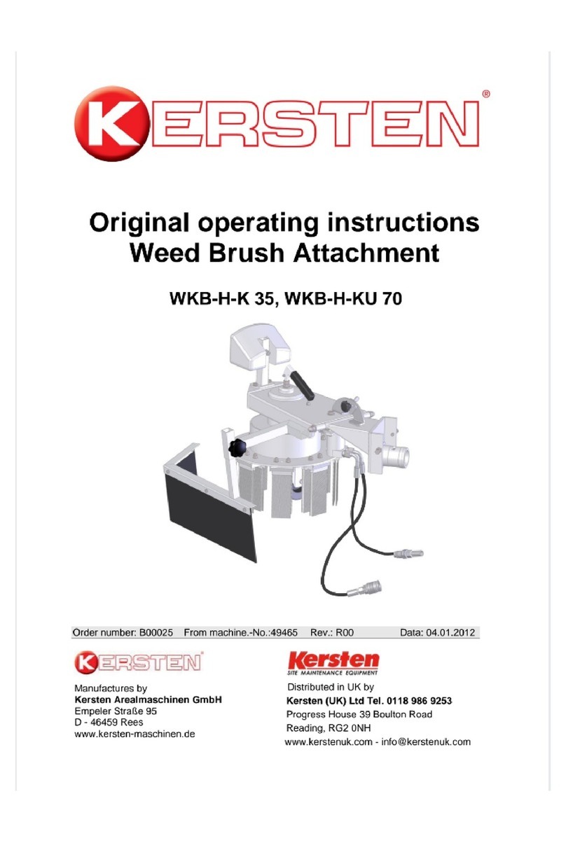 Kersten WKB-H-K 35 User manual
