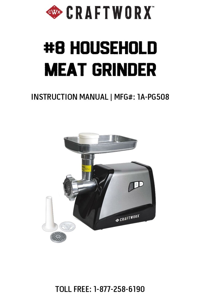 Craftworx 1A-PG508 instruction manual