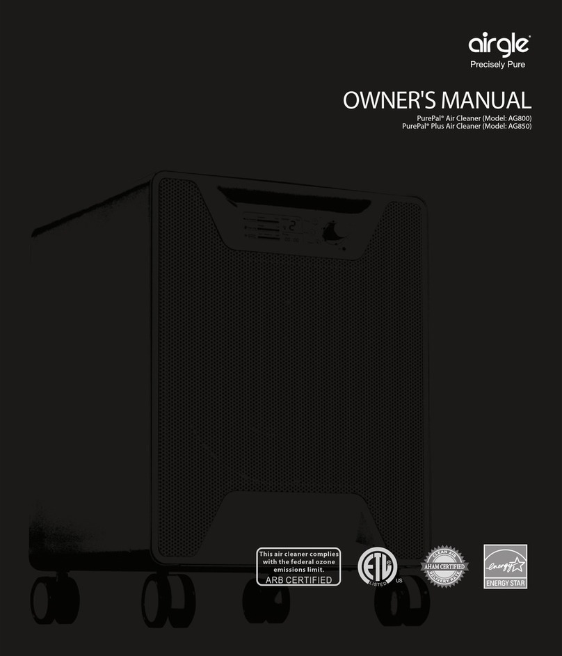 Airgle AG800 owner's manual