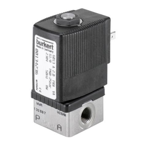 Burkert 6013 User manual Burkert 6013 User manual