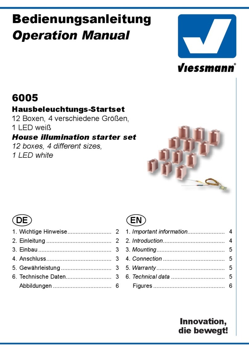 Viessmann 6005 Operation manual