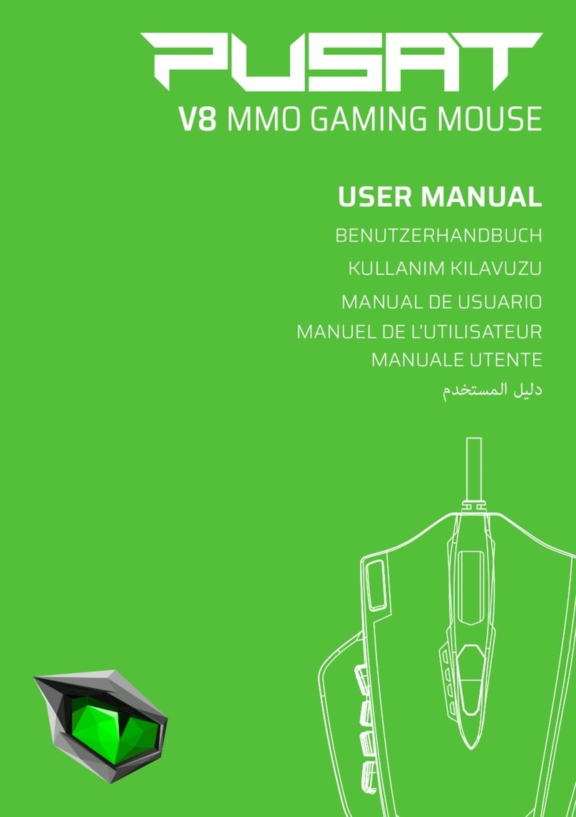 PUSAT V8 MMO User manual