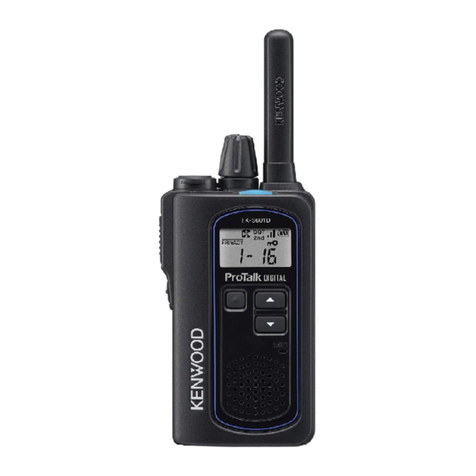 Kenwood TK-3601D-E User manual