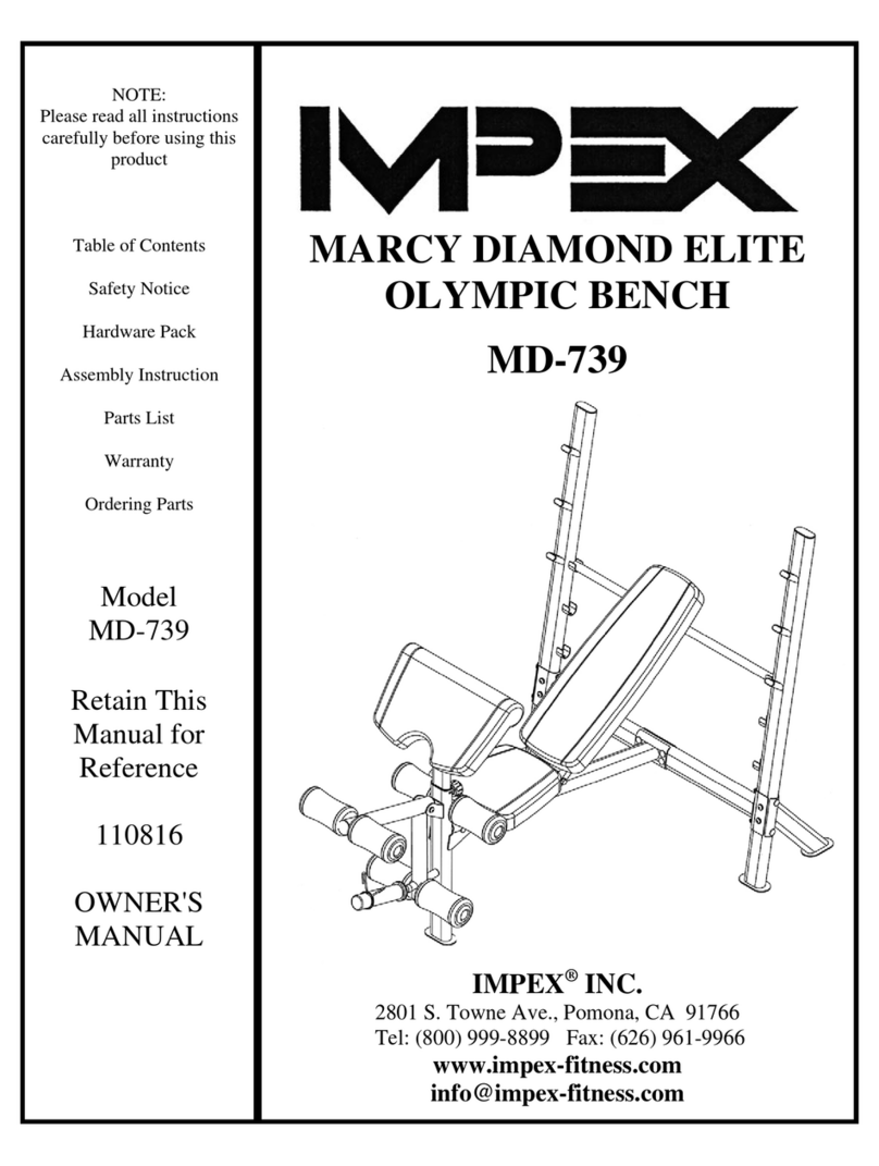Impex MD-739 User manual