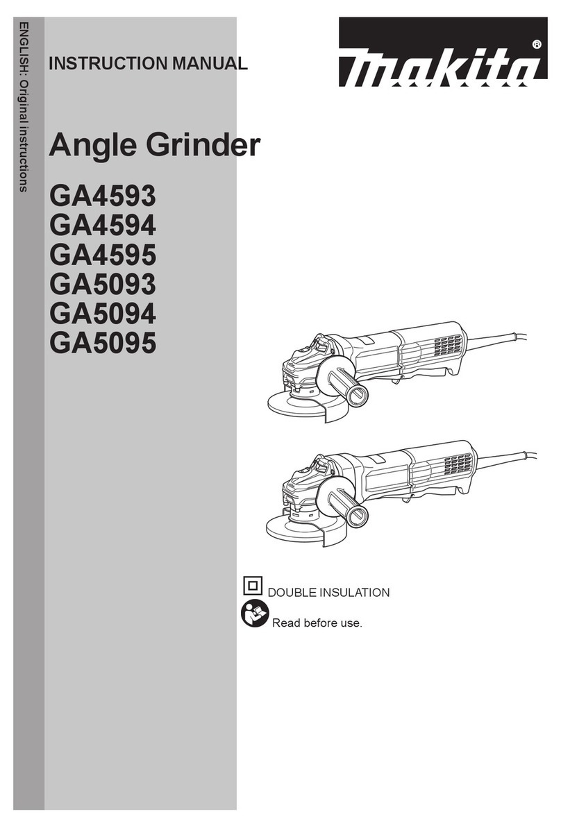 Makita GA4593 instruction manual