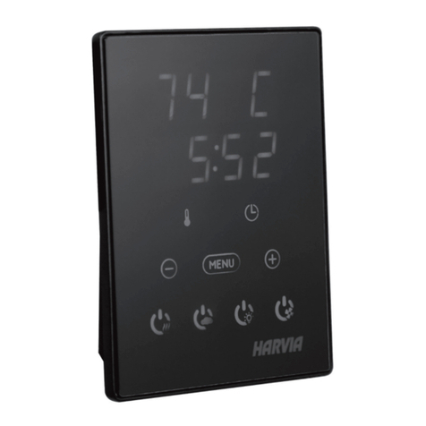 Harvia CX30C-U1-XW User manual