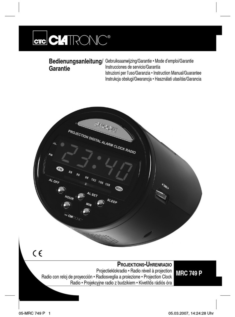 Clatronic MRC 749 P Technical specifications