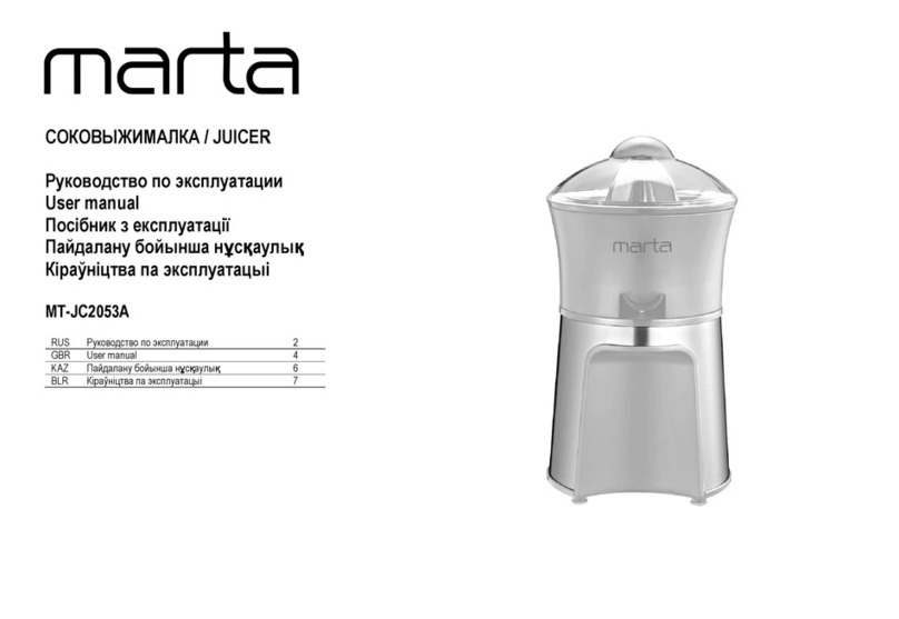 Marta MT-JC2053A User manual