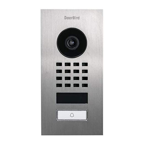 DoorBird D1101V-F User manual