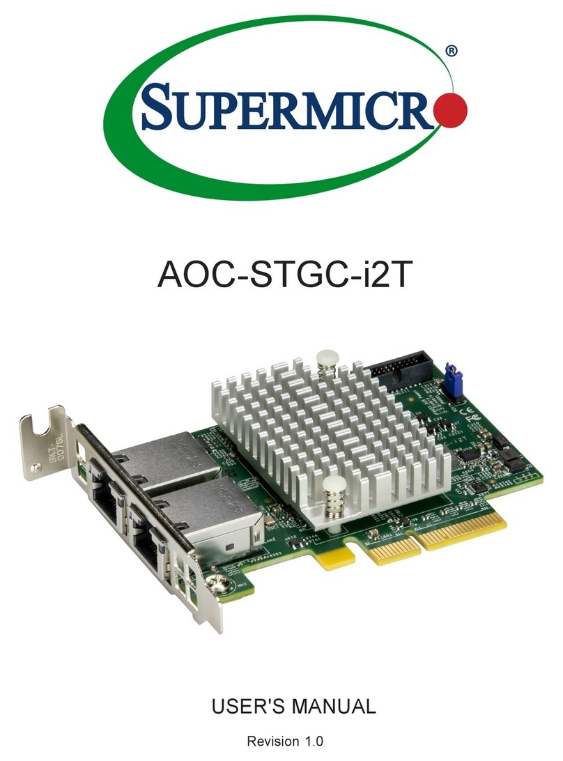 Supermicro AOC-STGC-i2T User manual
