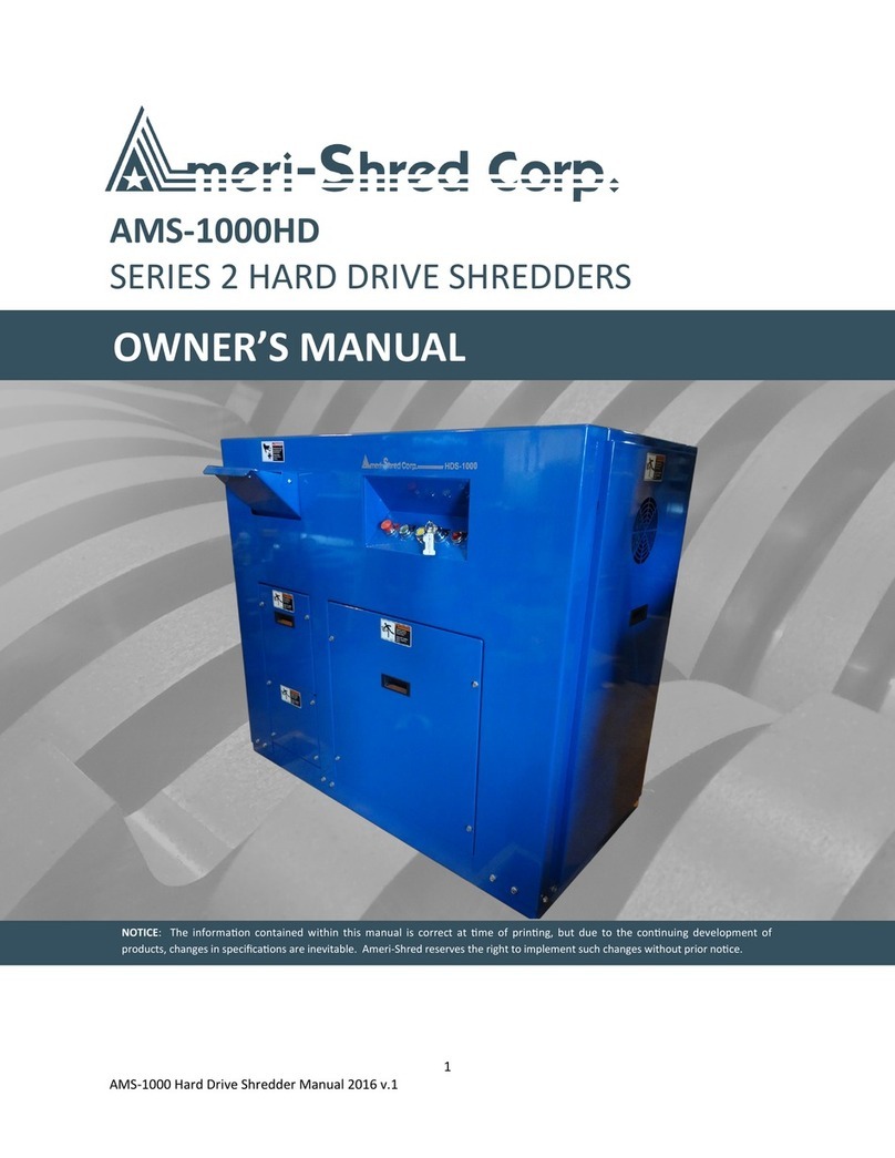 Ameri-Shred 2 Series owner's manual