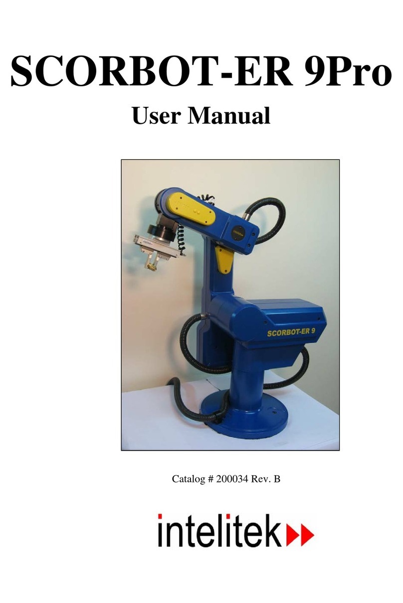Intelitek Scorbot-ER 9 Pro user manual