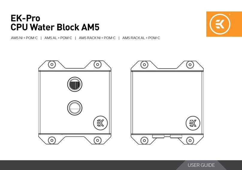 ekwb EK-Pro AM5 Series User manual