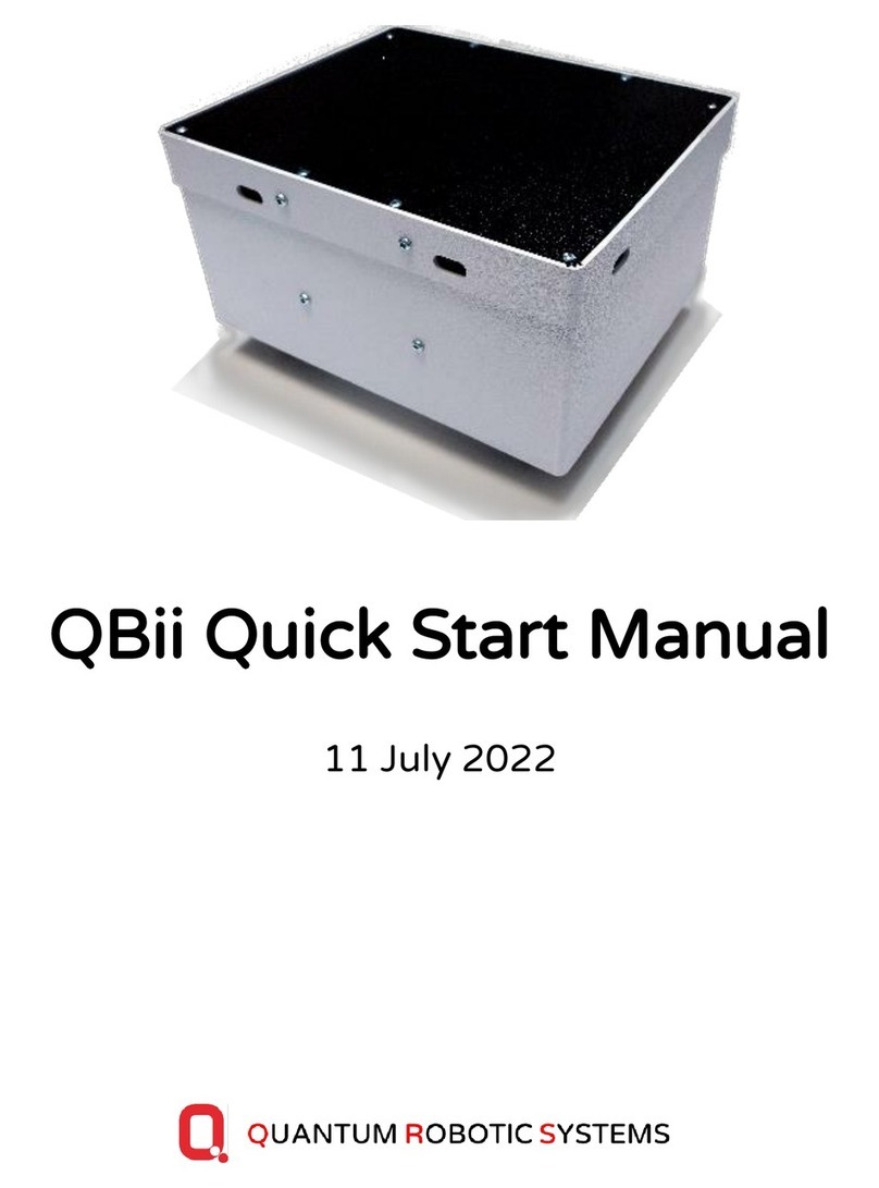 QUANTUM ROBOTIC SYSTEMS QBii Quick start manual