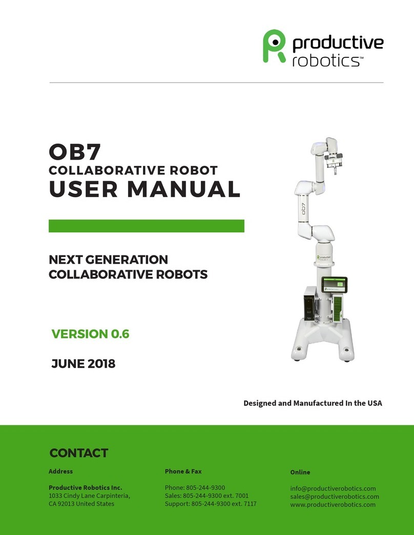 productive robotics OB7 user manual