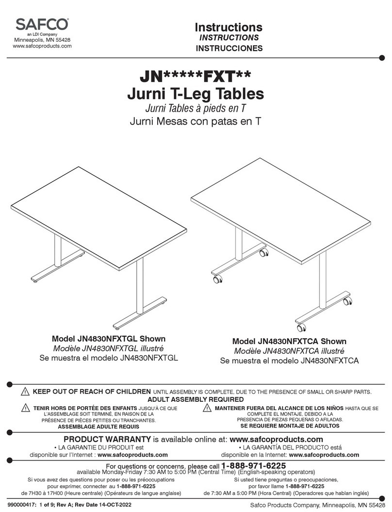 LDI SAFCO Jurni JN FXT Series User manual LDI SAFCO Jurni JN FXT Series User manual