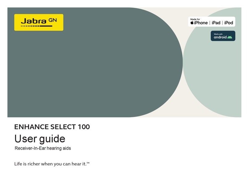 Jabra ENHANCE SELECT 100 User manual Jabra ENHANCE SELECT 100 User manual