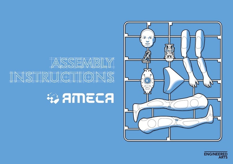 ENGINEERED ARTS Ameca Assembly instructions