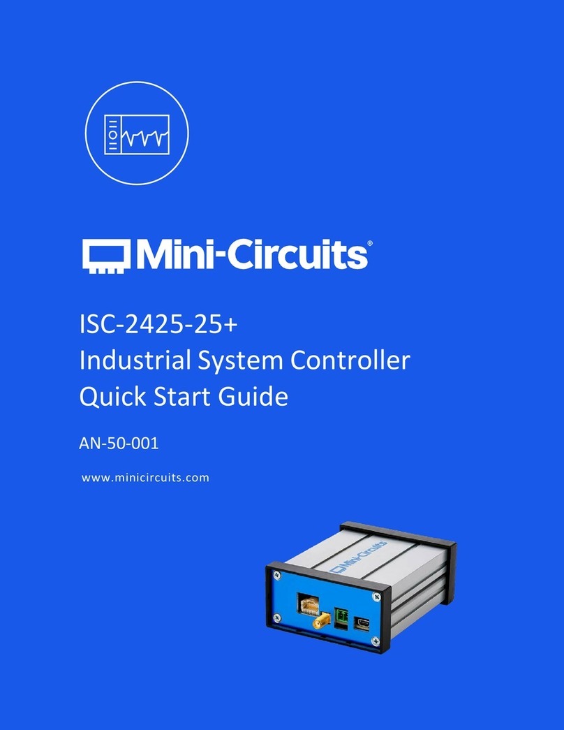 Mini-Circuits ISC-2425-25+ User manual