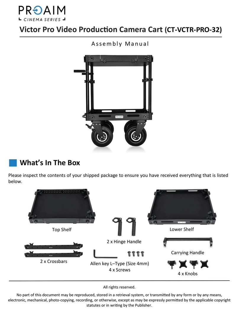 PROAIM Victor Pro CT-VCTR-PRO-32 Assembly manual
