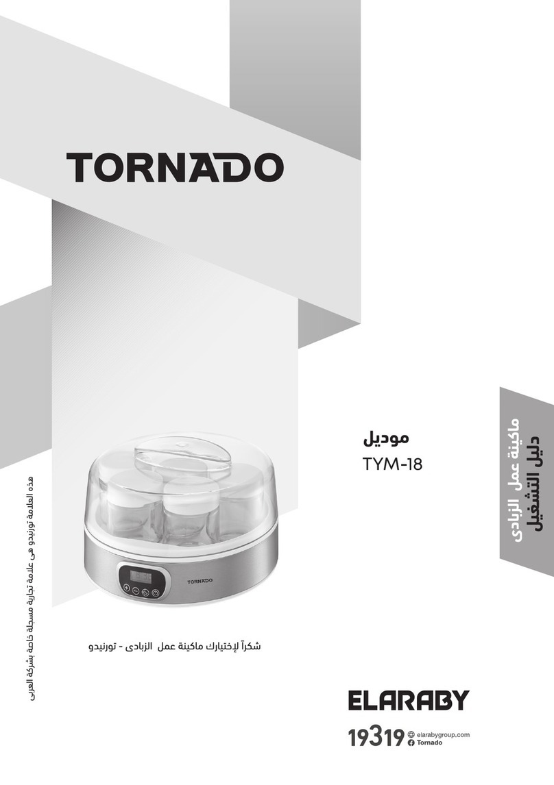 ELARABY TORNADO TYM-18 User manual