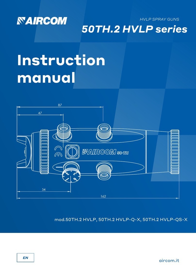 AirCom 50TH.2 HVLP Series User manual