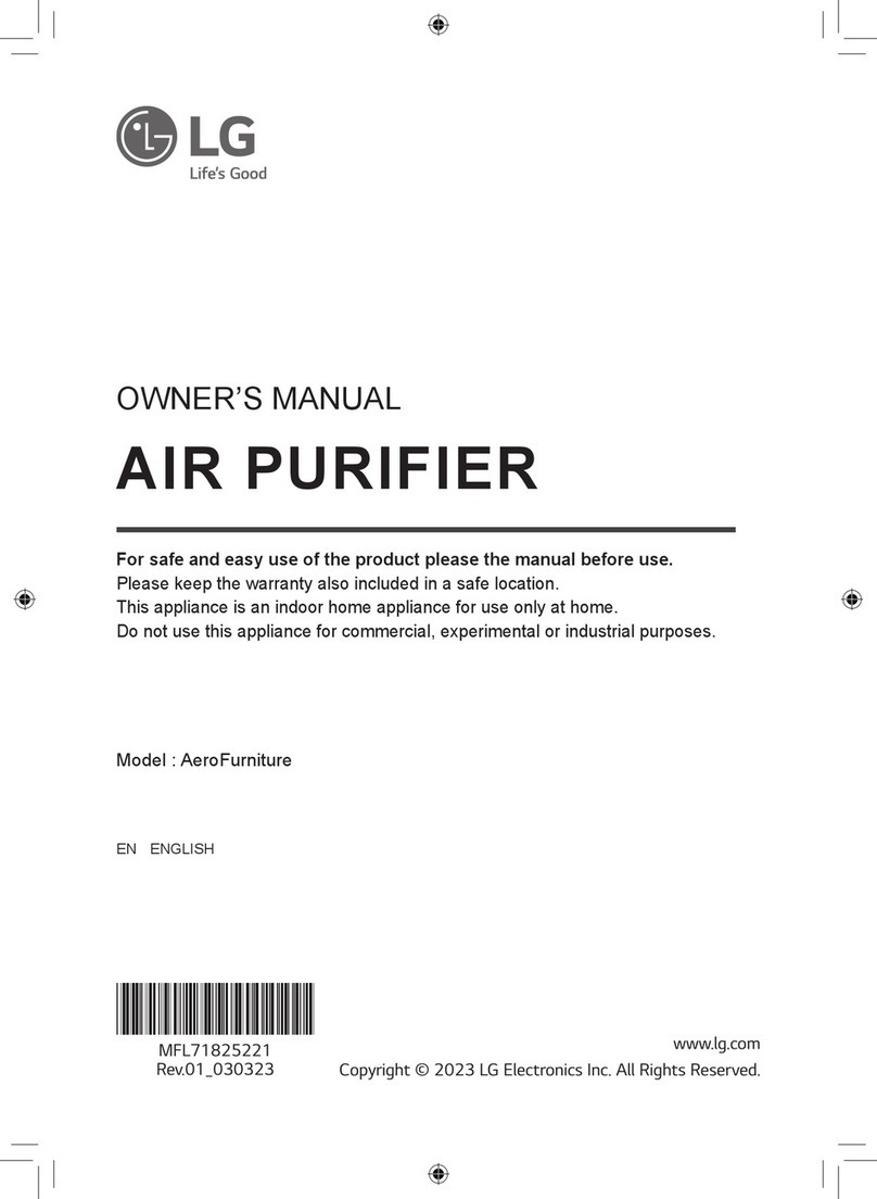 LG AeroFurniture User manual