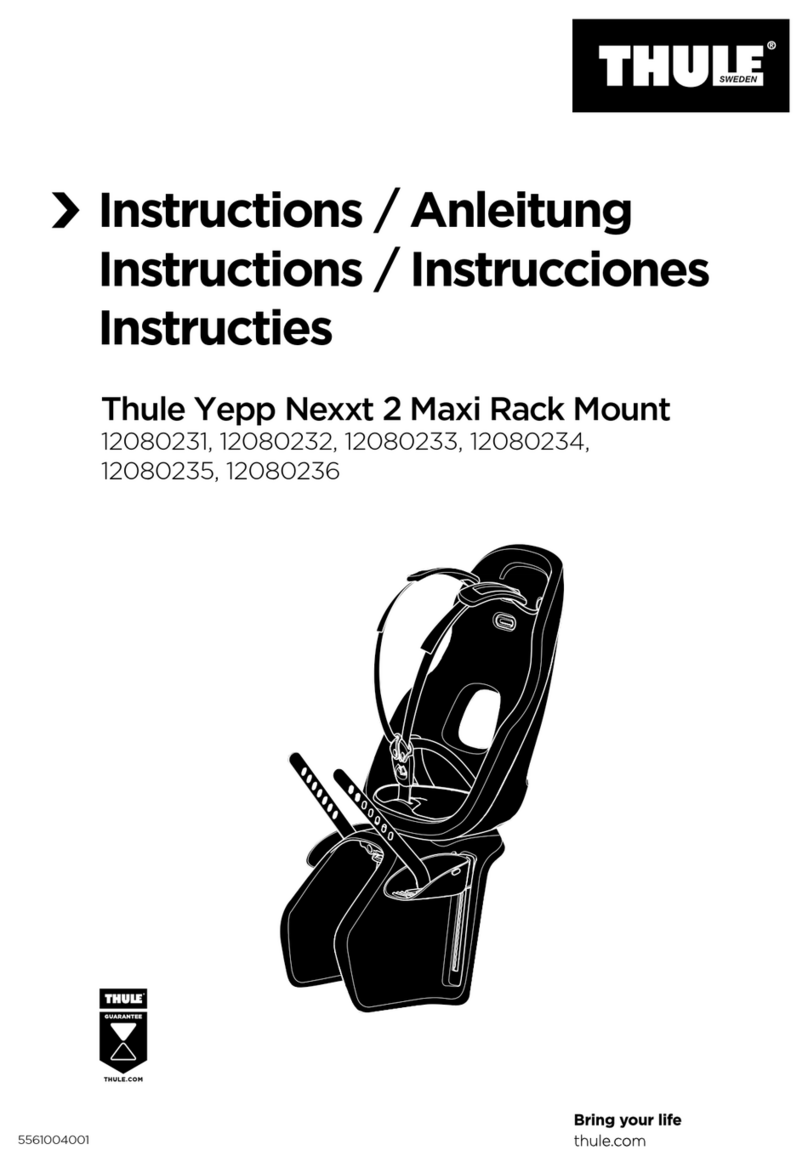 Thule Yepp Nexxt 2 Maxi User manual Thule Yepp Nexxt 2 Maxi User manual