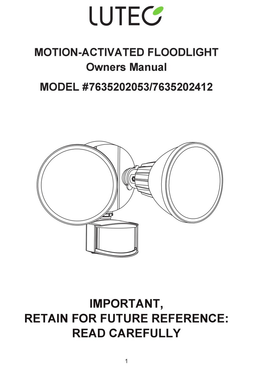 LUTEC 7635202053 owner's manual