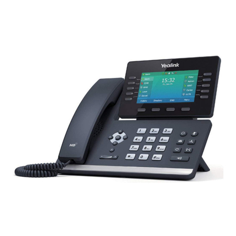 Yealink SIP-T54W User manual