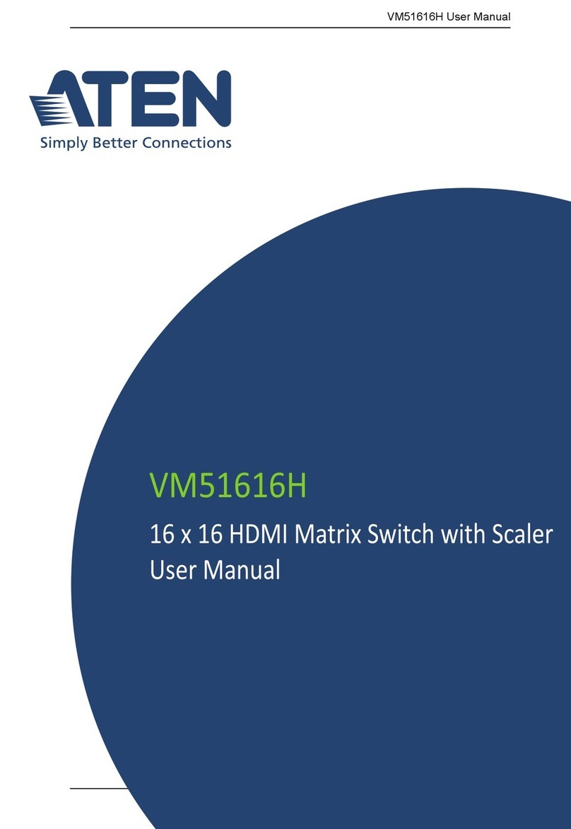 ATEN VM51616H User manual