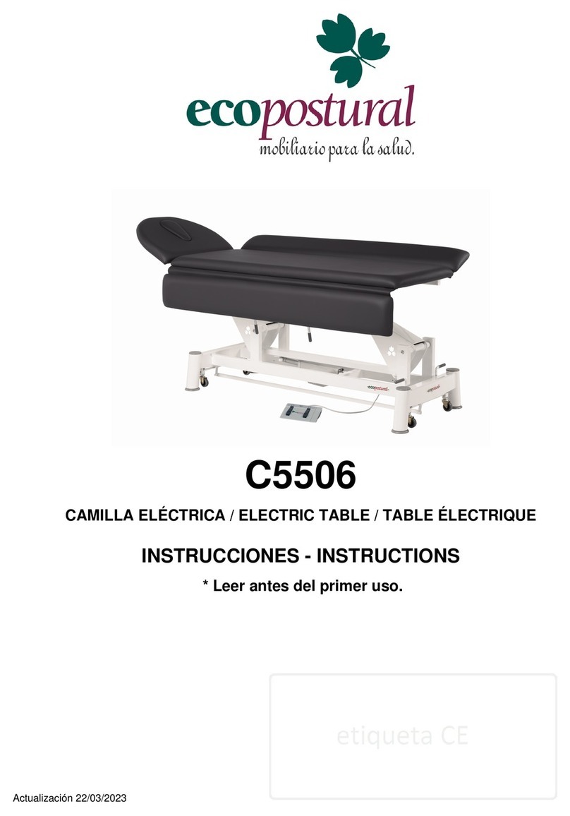 ECOPOSTURAL C5506 User manual ECOPOSTURAL C5506 User manual