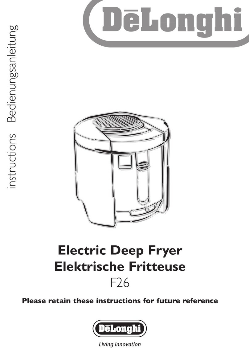 DeLonghi F26 instructions