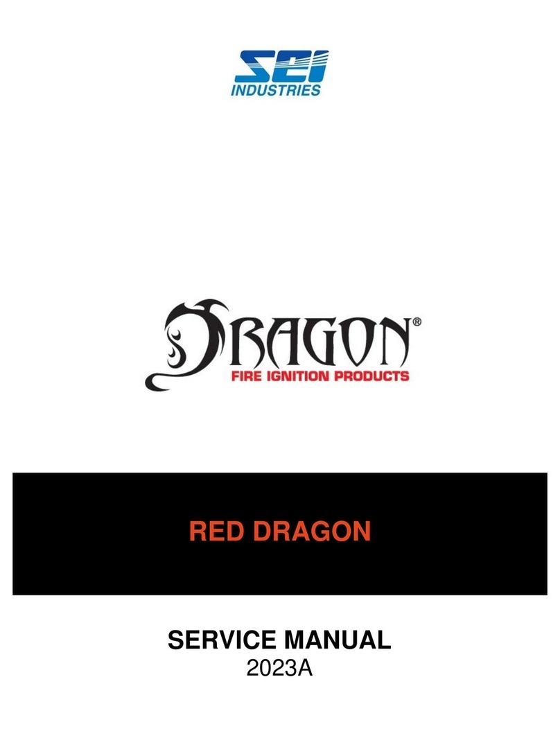SEI RED DRAGON Service manual