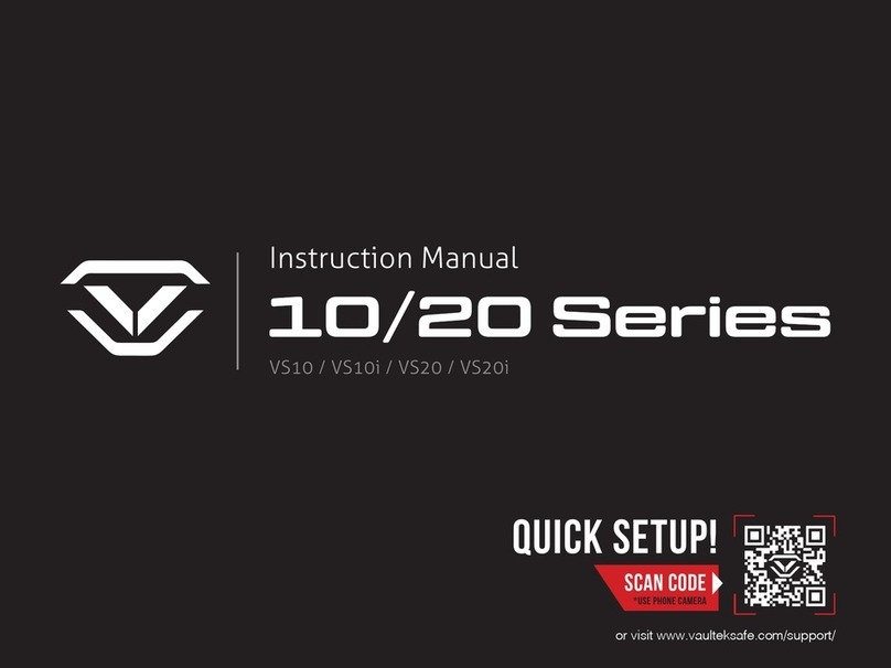 Vaultek 10 Series Quick setup