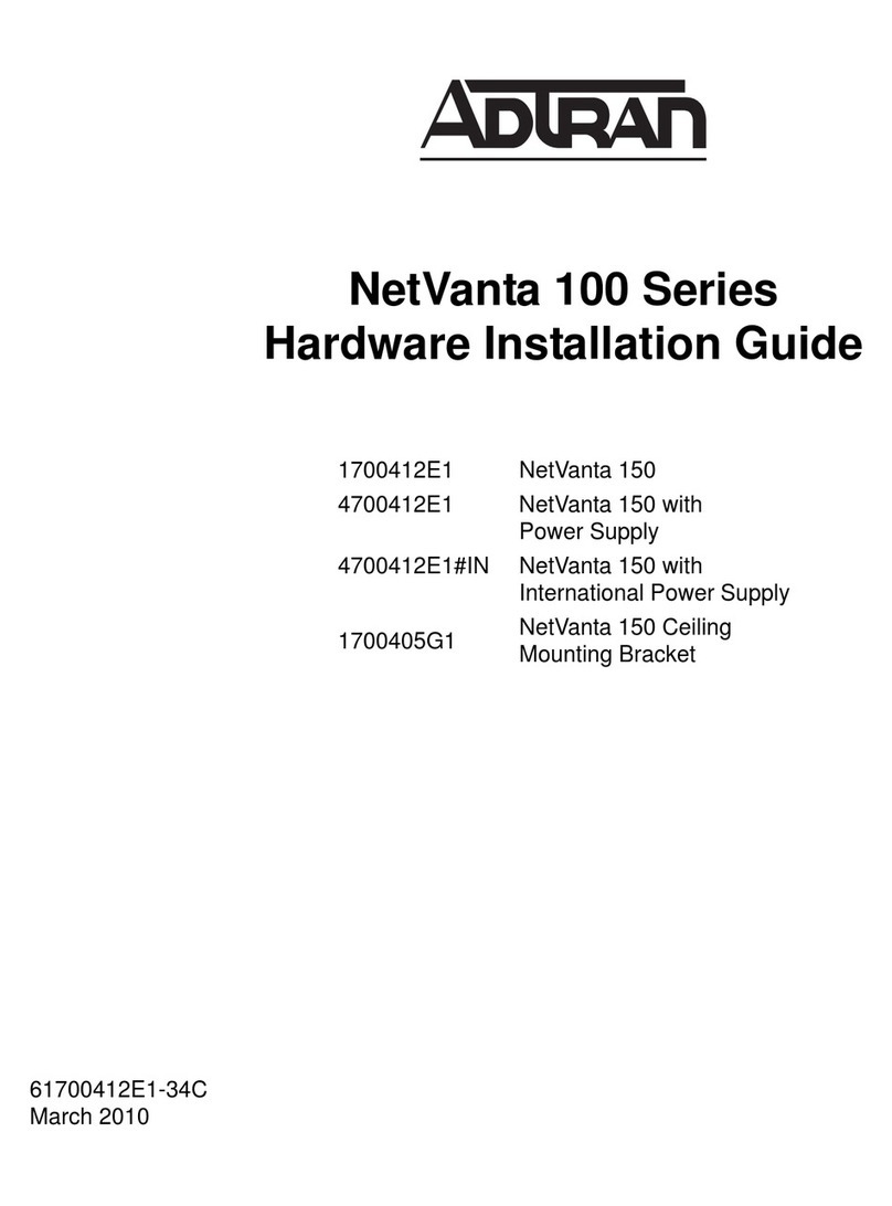 ADTRAN NetVanta 100 Series Manual