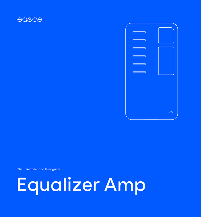 Easee Equalizer Amp Installer and user guide