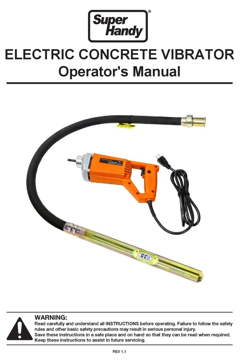 Super Handy GUT114 Operator's manual