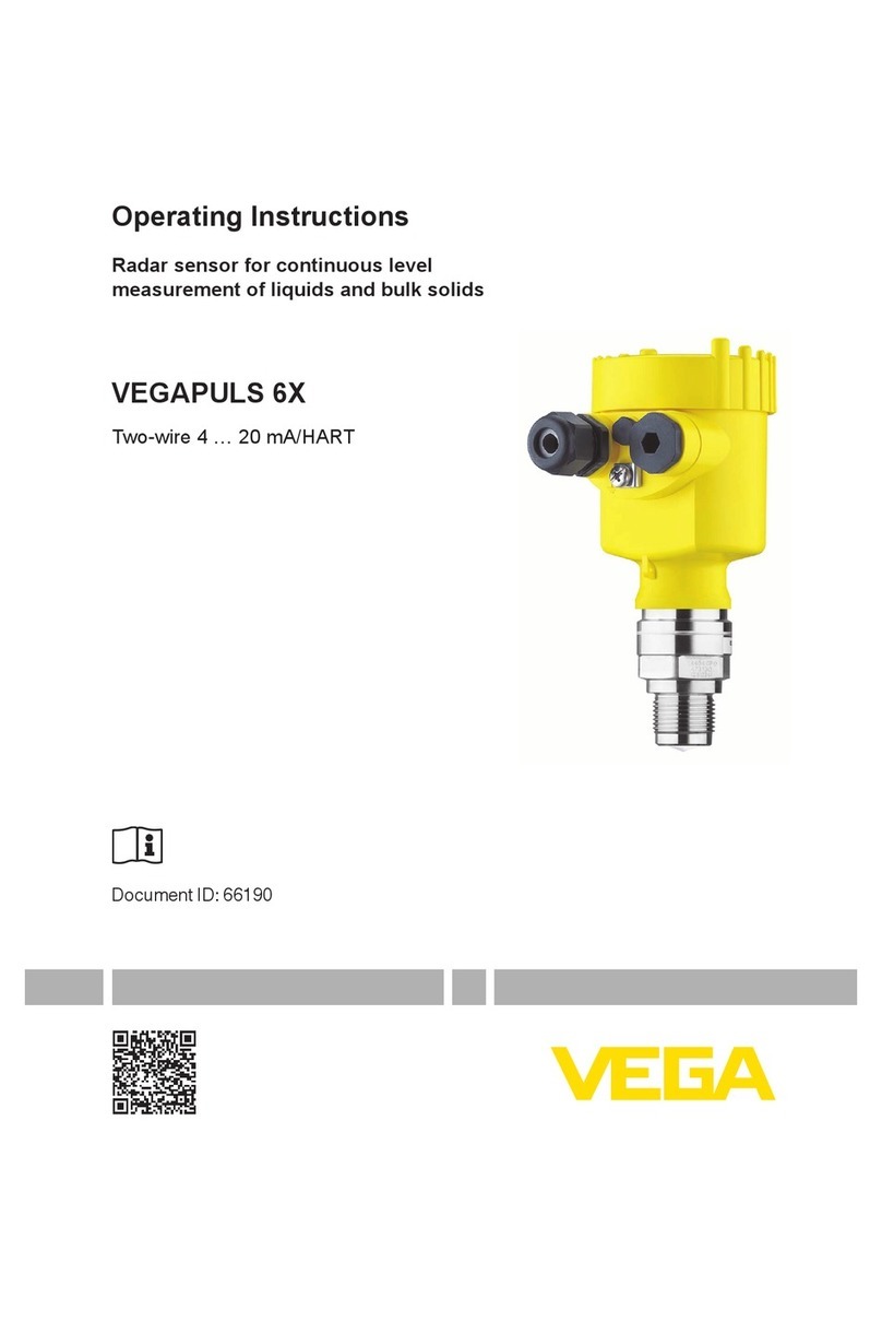 Vega VEGAPULS 6X operating instructions
