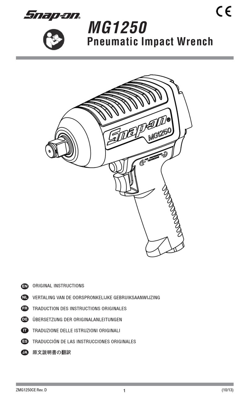 Snap-On MG1250 Original instructions