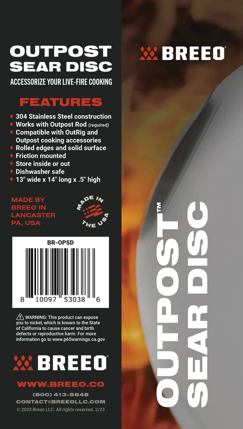 BREEO OUTPOST SEAR DISC user guide