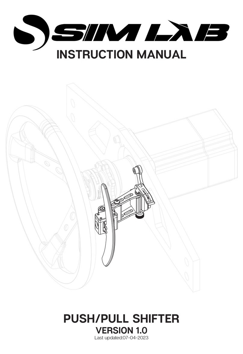 Sim-Lab PUSH/PULL SHIFTER instruction manual