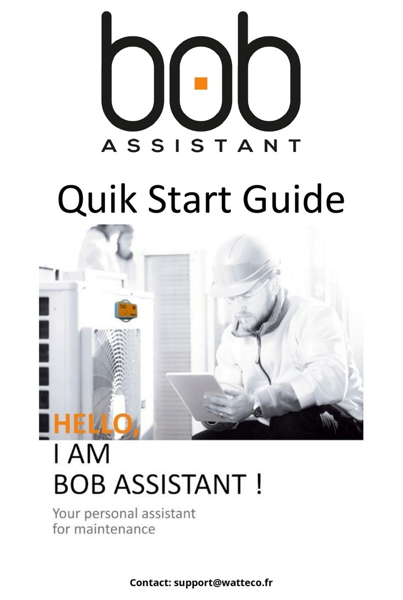 WATTECO BoB Assistant User manual