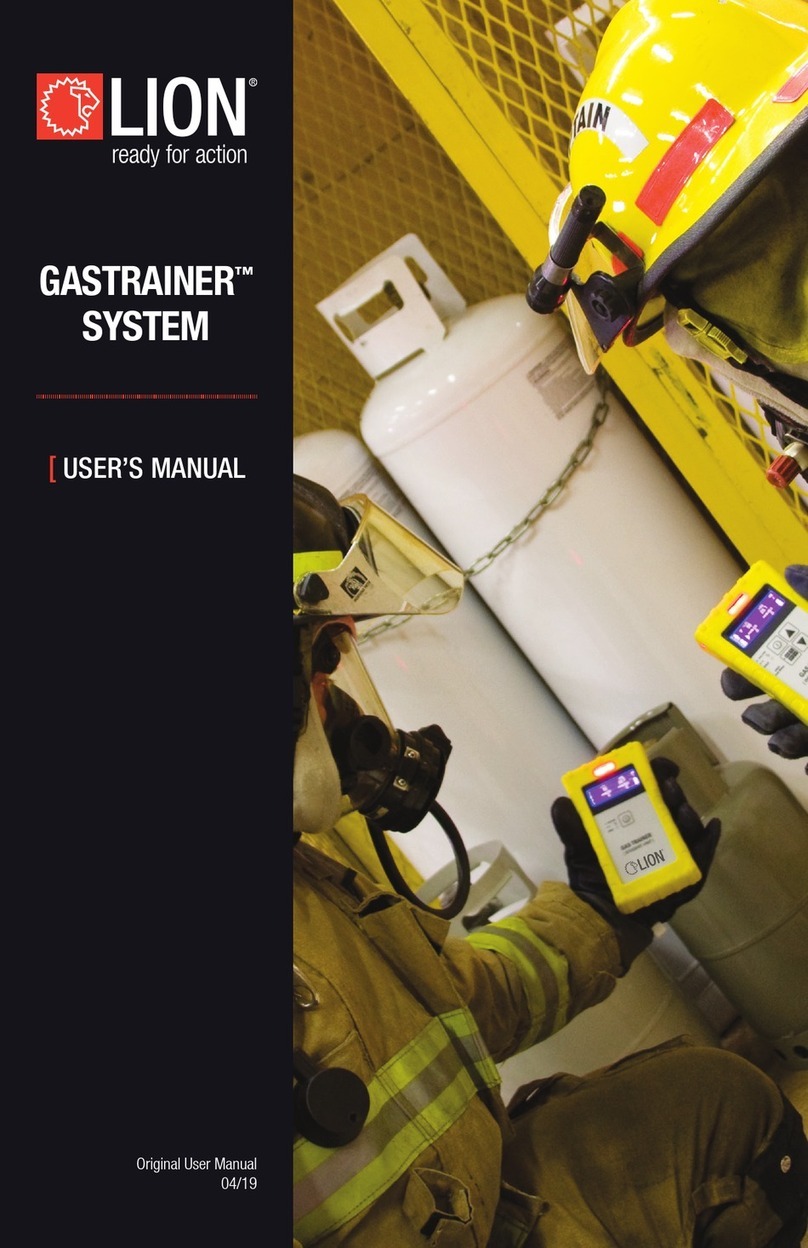 LION GASTRAINER SYSTEM user manual