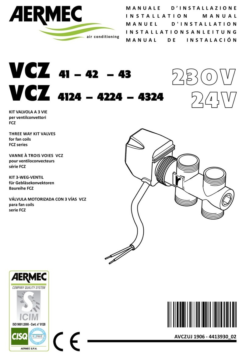 AERMEC VCZ41 User manual