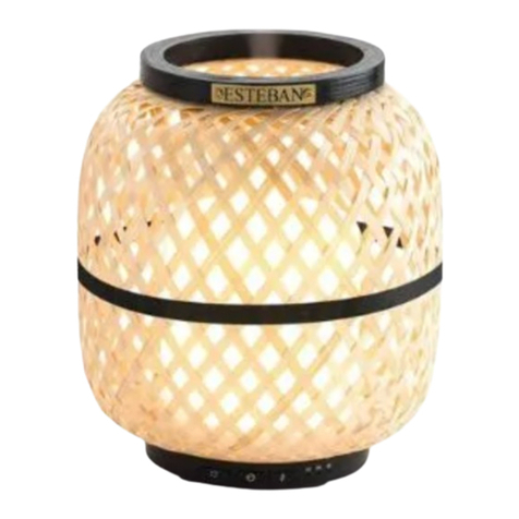 ESTEBAN LIGHT & BAMBOO EDITION Instructions for use