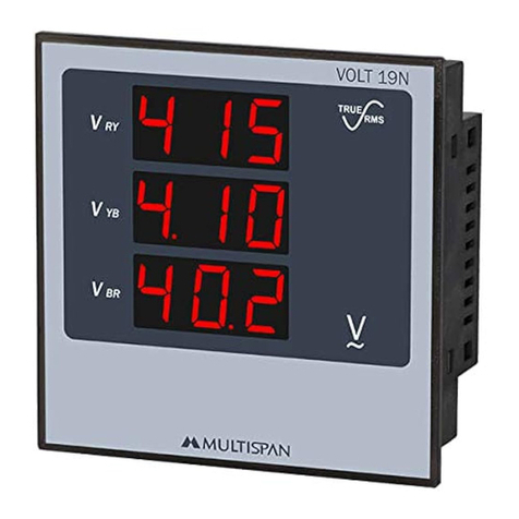 MULTISPAN VOLT-19N operating manual